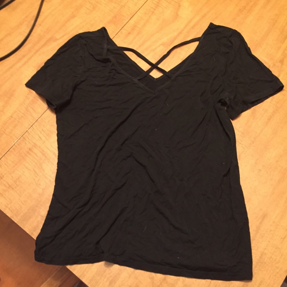 Criss cross top